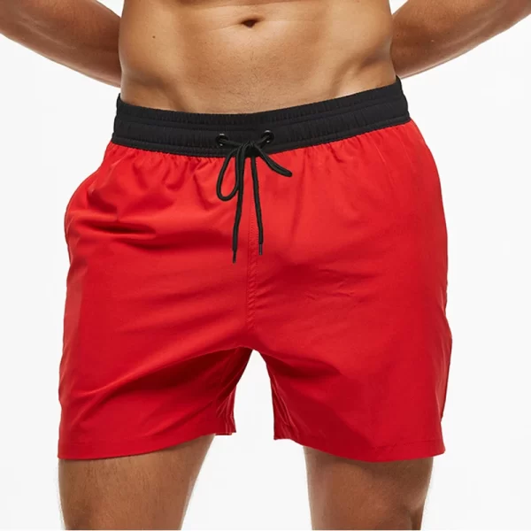 Shorts de praia masculino, Escatch Brand Men's Stretch Swim Trunks Quick Dry Beach Shorts With Zipper Pockets and Mesh Lining - Image 15
