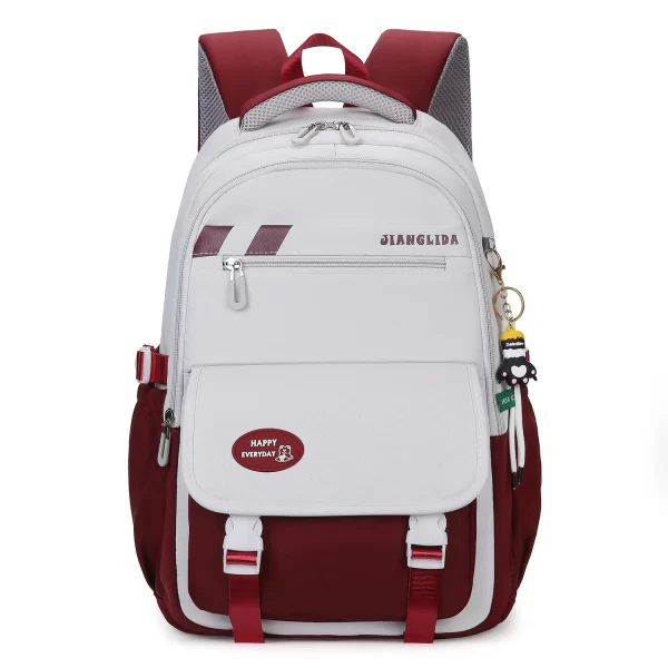 Mochila escolar alta para estudantes, mochila de grande capacidade, estilo universitário, moda, nova - Image 11