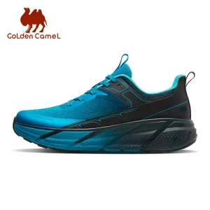 Tênis unissex de camelo dourado, tênis esportivo antiderrapante, tênis de caminhada, malha, novo, primavera.