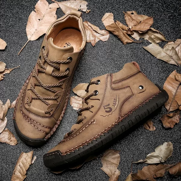 Sapatos esportivos casuais masculinos ao ar livre, tênis confortáveis para adultos, botina para tornozelo, tamanho grande 48 - Image 4