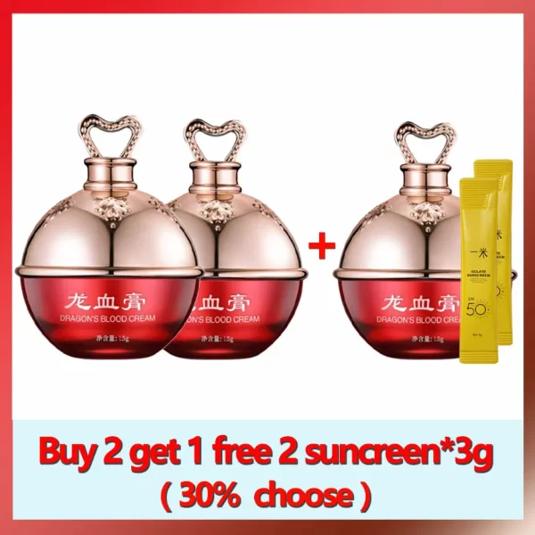 Creme rejuvenescedor, Placenta Essence Dragon's Blood Face Cream, Lift Firming, remover rugas, anti-envelhecimento, beleza, cuidados com a pele, cosméticos coreanos - Image 7