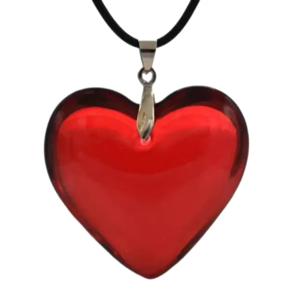 Colar de vidro, moda Jóias Coração, Charm Coração Pingente Colares Clavícula Cadeia para Namorada Casal Aniversário Presente - Image 8
