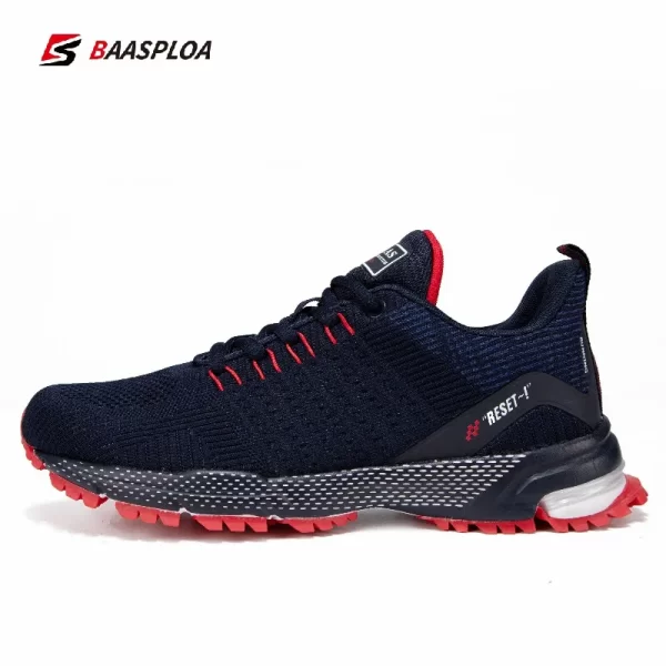 Tênis de corrida masculino, Baasploa, Leves, Malha, Esportes ao Ar Livre, Tênis, Profissional, Designer - Image 15