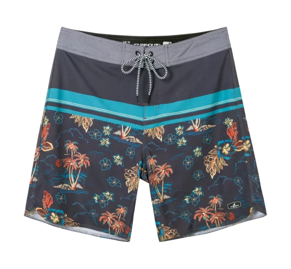 Shorts masculino, Surfcuz calções de prancha, secagem rápida, roupa de banho impresso praia esportes troncos verão surf 4 way estiramento boardshorts - Image 13
