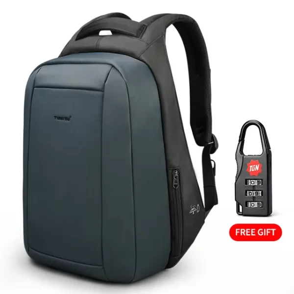 Mochila feminina impermeável, Tigernu, anti-roubo USB, bolsa para laptop, moda viagem e bolsa escolar, 15.6" - Image 9