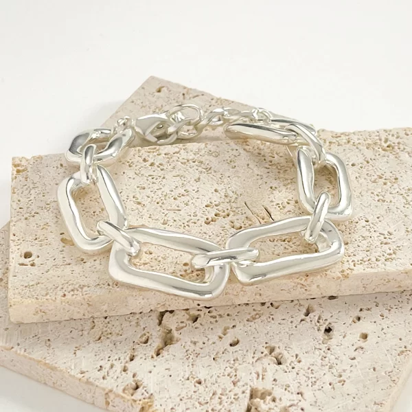 Pulseira geométrica feminina, UNO DE-requintado, jóias espanhol, presente da moda, alta qualidade, venda quente, 50. - Image 7