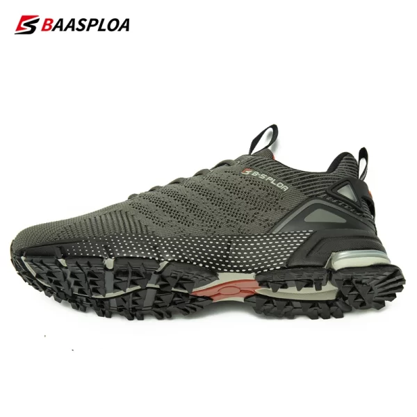 Tênis leve masculino, Baasploa Men Professional Running Shoes, de Treinamento Respirável Tênis Leve Não-Slip Track Tênis Andando Sapato Esportivo - Image 3