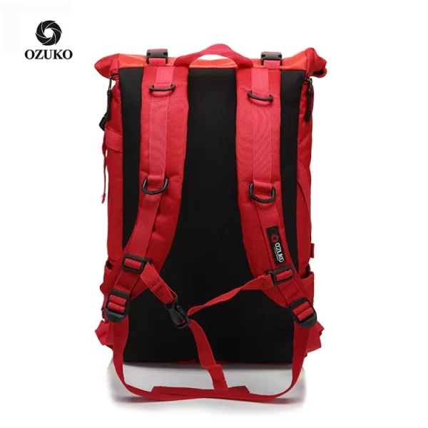 Mochila escolar grande repelente de água para adolescentes, mochila estudantil casual, mochilas de viagem, moda, 15,6" - Image 5