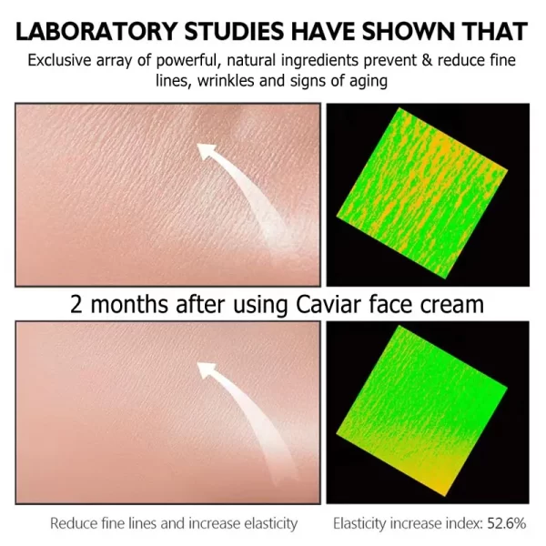 Creme rejuvenescedor facial, Caviar Colágeno Anti-Rugas, rugas tratamento Alta Qualidade Eficiente Fade Fine Lines Anti Aging Whitening Produtos de beleza Cosméticos coreanos - Image 3