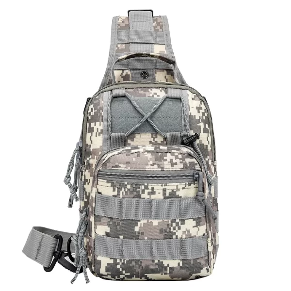 Mochila/bag militar YUNFANG Tactical, Esportes Ao Ar Livre Pequeno Sling, Peito Saco Adequado para Viajar, Caminhadas, Camping, Ciclismo, Pesca - Image 7