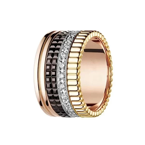 Anel giratório feminino, marca de moda, joias de luxo, presente dia dos namorados, casal. - Image 5