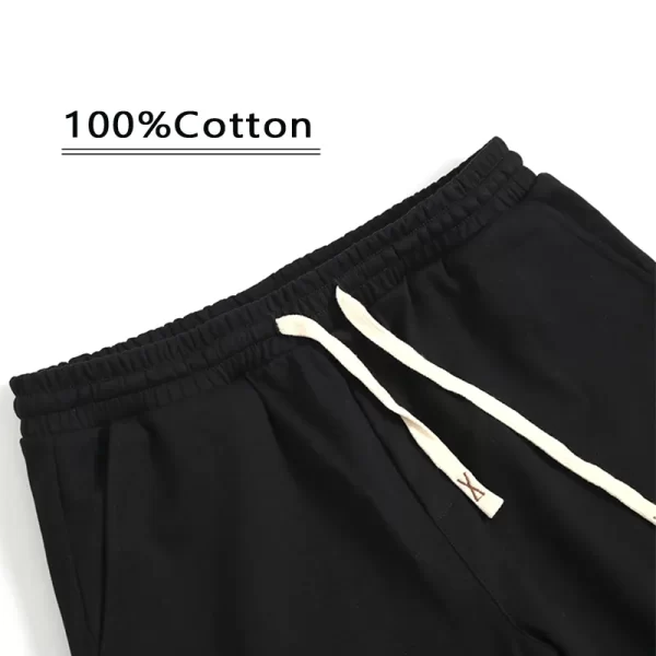 Shorts de urso de algodão unissex, confortável, respirável para praia, calças esportivas de rua, moda exterior, verão. - Image 3