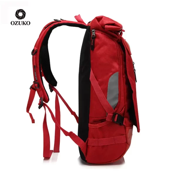 Mochila escolar grande repelente de água para adolescentes, mochila estudantil casual, mochilas de viagem, moda, 15,6" - Image 4