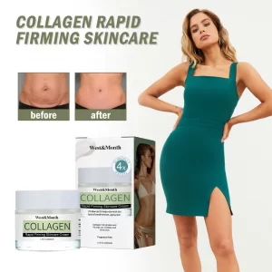 Creme emagrecedor com colágeno, produto anti-celulite, reafirmante, modelagem corporal, queima de gordura, massagem, perda rápida