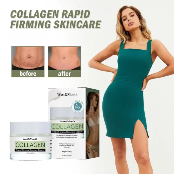 Creme emagrecedor com colágeno, produto anti-celulite, reafirmante, modelagem corporal, queima de gordura, massagem, perda rápida