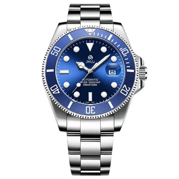 Relógio de pulso masculino mecânico automático, Sapphire Glass Watch, Luxury Ceramic Bezel, RolexSubmariner, SSSS SS, Novo. - Image 12