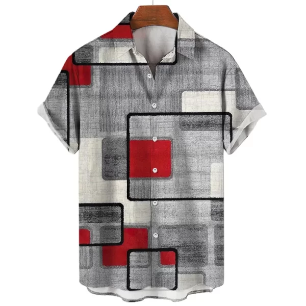 Camisas masculina,  de alta qualidade luxo hawaii dazn férias praia floral, superior melhor estilo étnico roupas. - Image 29
