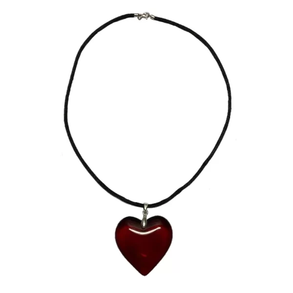 Colar de vidro, moda Jóias Coração, Charm Coração Pingente Colares Clavícula Cadeia para Namorada Casal Aniversário Presente - Image 39