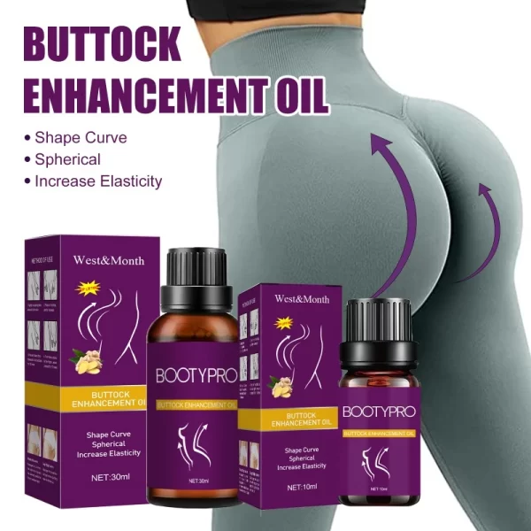 Óleo de massagem, Butt Lifting óleo essencial para a beleza corporal e saúde, beleza, empresas e formas, pêssego nádegas para destacar, nádegas curvas - Image 3