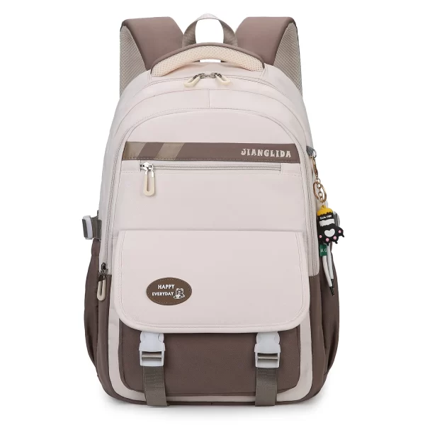Mochila escolar alta para estudantes, mochila de grande capacidade, estilo universitário, moda, nova - Image 10