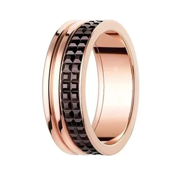 Anel giratório feminino, marca de moda, joias de luxo, presente dia dos namorados, casal. - Image 21