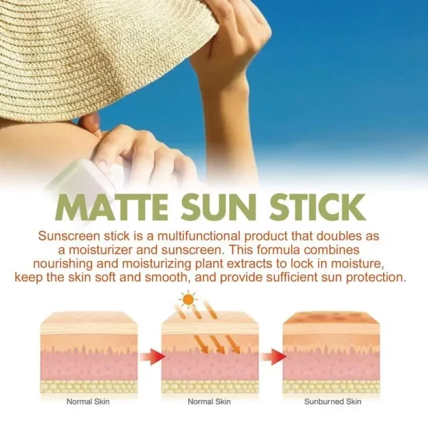 Creme protetor, Whitening Sunscreen Cream, Proteção UV, Rosto, Corpo, Hidratante, Facial, Block, Matte, SPF50, 18g - Image 4
