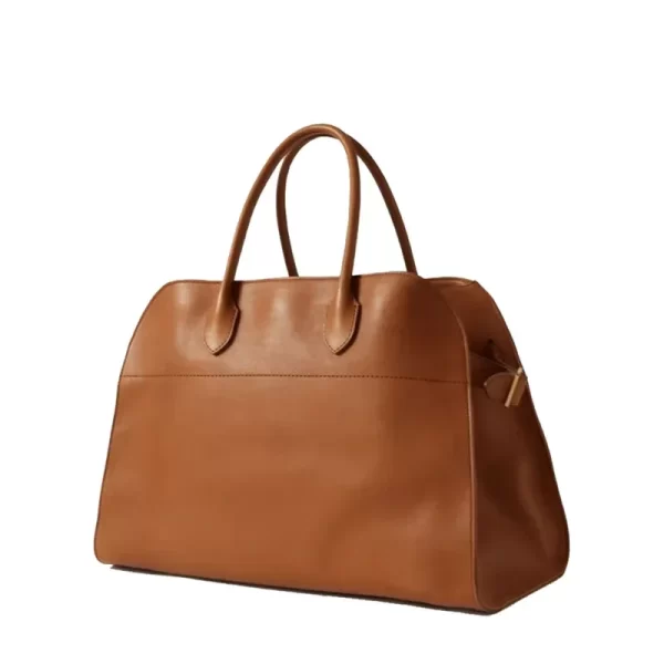 Bolsa de couro genuíno feminina, sacola do viajante, grande capacidade, designer de moda de luxo, sênior - Image 8