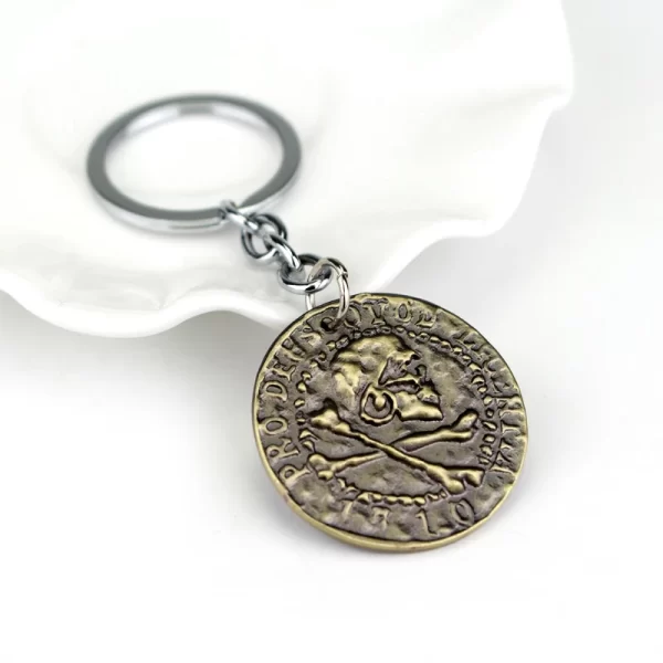 Colar de couro, NARUTO Pingente De Colar Vintage, Jogo De Filme Uncharted 4, Nathan Drake Cosplay, Código De Couro Anel, Jóias Antigas Prop - Image 5