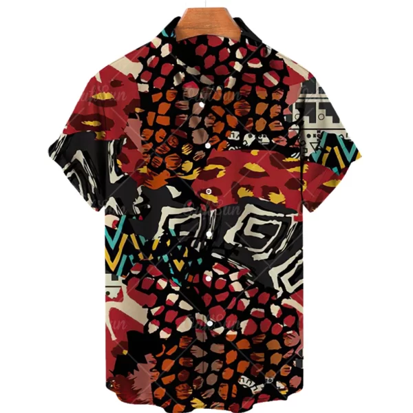 Camisas masculina,  de alta qualidade luxo hawaii dazn férias praia floral, superior melhor estilo étnico roupas. - Image 23