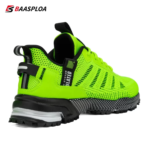 Tênis de corrida masculino, Baasploa, Leves, Malha, Esportes ao Ar Livre, Tênis, Profissional, Designer - Image 5