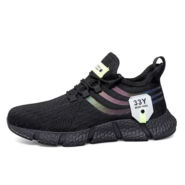 Tênis masculino de corrida respirável, tênis ao ar livre, sapatos masculinos de caminhada, de tamanho grande, verão. - Image 17