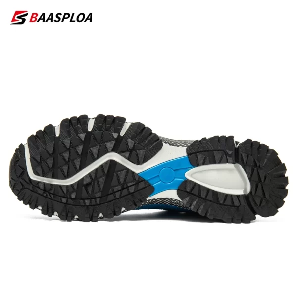 Tênis leve masculino, Baasploa Men Professional Running Shoes, de Treinamento Respirável Tênis Leve Não-Slip Track Tênis Andando Sapato Esportivo - Image 4