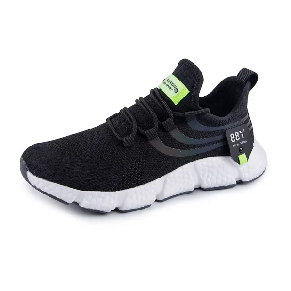Tênis masculino de corrida respirável, tênis ao ar livre, sapatos masculinos de caminhada, de tamanho grande, verão. - Image 7