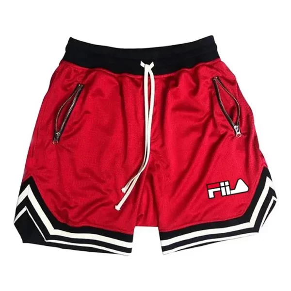Shorts de basquete respirável masculino, calça de praia de cintura baixa, roupa sexy, marca verão - Image 6