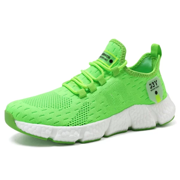 Tênis masculino de corrida respirável, tênis ao ar livre, sapatos masculinos de caminhada, de tamanho grande, verão. - Image 13