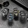 Relógio de pulso masculino, desportivo, impermeável, SMAEL, ecrã duplo, quartzo, LED, militar, digital, 50m, 8072 - Image 6