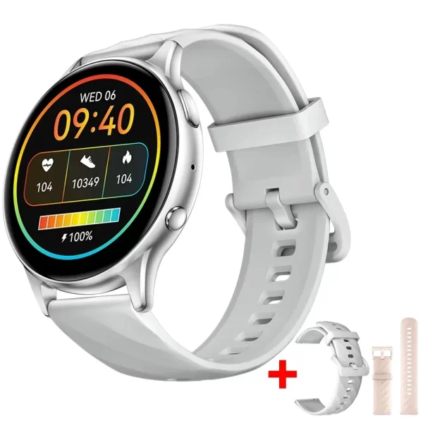 Relógio de pulso inteligente, KUMI GW5 1,39 polegadas NFC Bluetooth 5.2 100+ Esporte Monitor de oxigênio de pressão arterial IP68 à prova d'água - Image 10