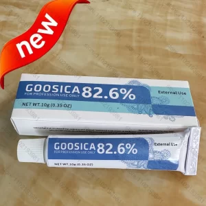 Creme permanente de tatuagem, GOOSICA-Creme, Maquiagem Corporal, Sobrancelha, Delineador, Lábios, Cuidado, Antes, Novo, 18,6%, 10g