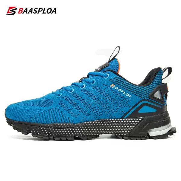 Tênis leve masculino, Baasploa Men Professional Running Shoes, de Treinamento Respirável Tênis Leve Não-Slip Track Tênis Andando Sapato Esportivo - Image 10