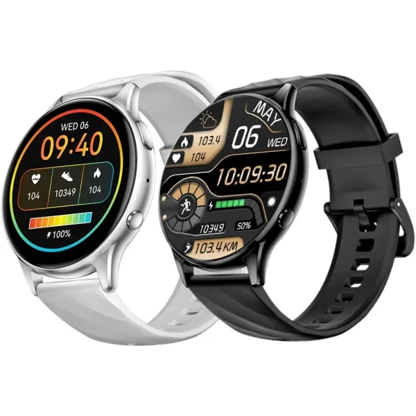 Relógio de pulso inteligente, KUMI GW5 1,39 polegadas NFC Bluetooth 5.2 100+ Esporte Monitor de oxigênio de pressão arterial IP68 à prova d'água - Image 7