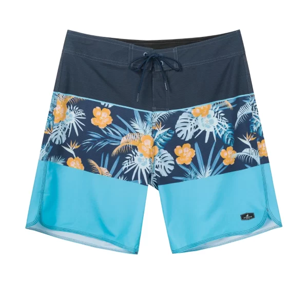 Shorts masculino, Surfcuz calções de prancha, secagem rápida, roupa de banho impresso praia esportes troncos verão surf 4 way estiramento boardshorts - Image 14