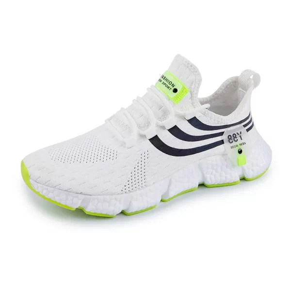 Tênis masculino de corrida respirável, tênis ao ar livre, sapatos masculinos de caminhada, de tamanho grande, verão. - Image 2