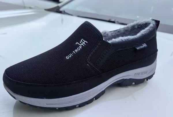 Sapatos masculino, mocassins de malha macia vulcanizada, tênis respiráveis, deslizamento antiderrapante,  de água confortáveis, cor sólida. - Image 9