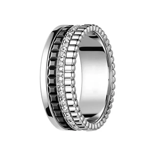 Anel giratório feminino, marca de moda, joias de luxo, presente dia dos namorados, casal. - Image 16