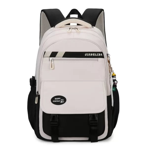 Mochila escolar alta para estudantes, mochila de grande capacidade, estilo universitário, moda, nova - Image 8