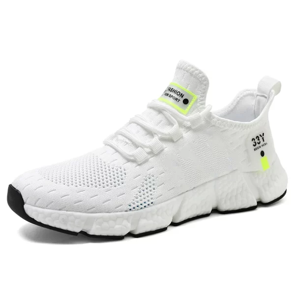 Tênis masculino de corrida respirável, tênis ao ar livre, sapatos masculinos de caminhada, de tamanho grande, verão. - Image 12