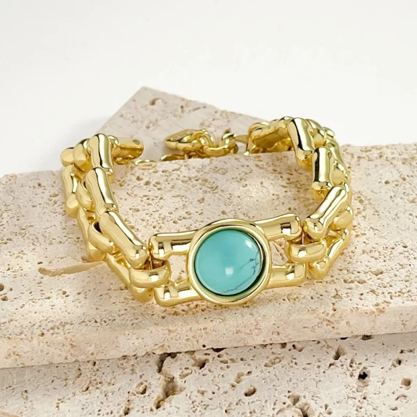 Pulseira geométrica feminina, UNO DE-requintado, jóias espanhol, presente da moda, alta qualidade, venda quente, 50. - Image 3
