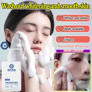 Produtos de limpeza profunda e controle óleo, Niacinamida, com Concord Sul, Branqueamento Leite Limpador, 150g