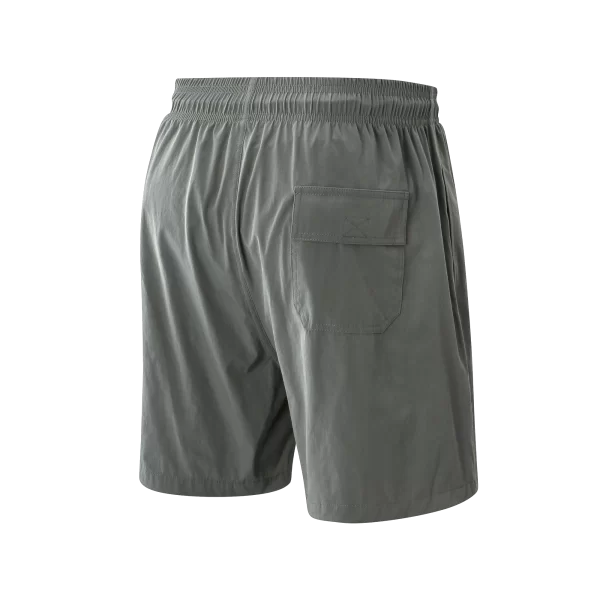 Shorts masculino, novo drawstring, casuais secagem rápida calções de esportes nadar surf beachwear, com bolso traseiro - Image 15