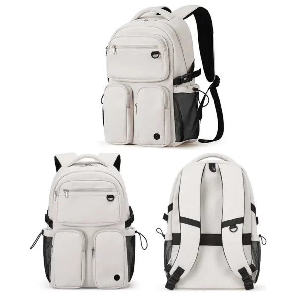 Mochila portátil unisssex, Mixi nova, 15.6 "saco de computador escolar bookbag 17 Polegada, viagem à prova dlightweight água leve m5112 - Image 4